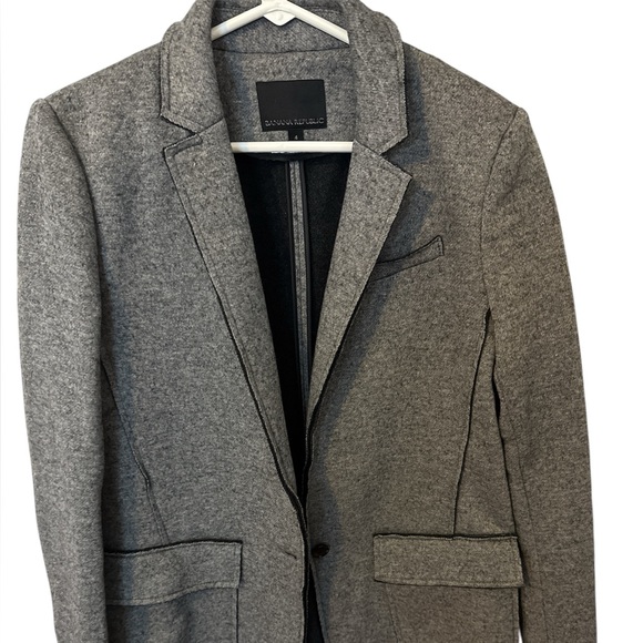 Banana Republic Charcoal Blazer - Picture 1 of 4